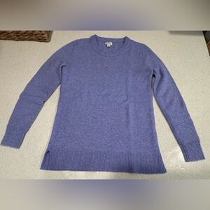 J. Crew Women's Light Purple Crewneck Sweater